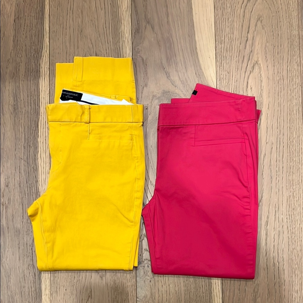 Vibrant pants Bottoms Set - Yellow and Pink
